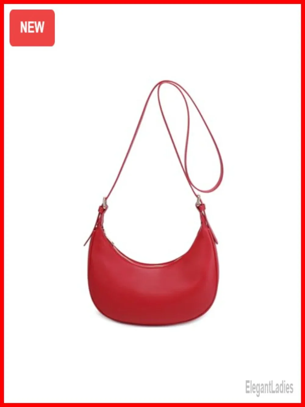 Women's Faux Leather Hobo Bag Crossbody Shoulder Purse